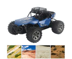 58671 Off-road Vehicle Electric Rechargeable Cool 2.4G Remote Control Car For Home - Blue