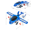 Auto Toy Automatically Change Direction Wear-resistant Plastic Rotating Deformation Flying Car for Home