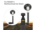 Colorfulstore Car Suction Cup Mount Holder Accessories for DJI Osmo POCKET 2 Gimbal Camera-Black
