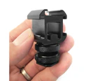 Colorfulstore 3 Hot Shoe Mount Holder Bracket Adapter for LED Light Monitor Microphone Camera-Black