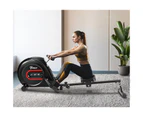 Finex Rowing Machine Rower Elastic Rope Resistance Exercise Home Gym Cardio