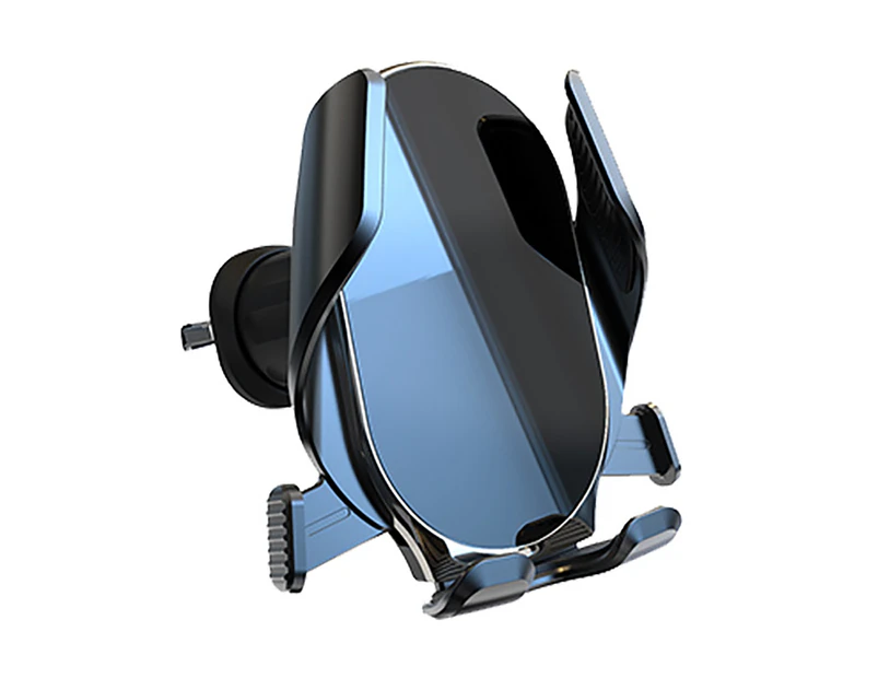Car Phone Holder Universal 360 Degree Rotation Mirror Gravity Car Air Outlet Navigation Mobile Phone Bracket for Driving - Black