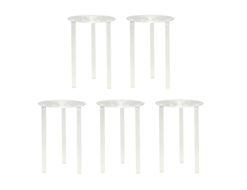 5Pcs Multilayer Cake Stand Holder Rack Spacer For Home Kitchen Baking Tool DIY-12Inch