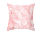 45cm x 45cm Cushion Cover Soft Multifunctional Polyester Modern Fresh Flowers Pillowslip for Family-13#