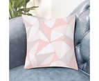 45cm x 45cm Cushion Cover Soft Multifunctional Polyester Modern Fresh Flowers Pillowslip for Family-14#