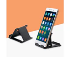 Universal Adjustable Table Desk Mobile Phone Holder Support Tablet Stand Bracket - White
