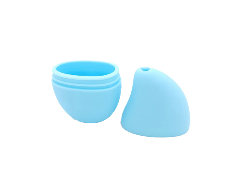 Ice Roller Multifunctional Reduce Puffiness Skin Care Face Lifting Ice Balls Mold Face Massage Roller Beauty Tool -Blue