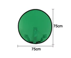 75cm Pop-up Green Screen Round Background Chair Twitch Backdrop Cloth