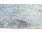 URBAN SKY & CLOUD BLUE DESIGNER FLOOR RUG RUNNER 67x400cm