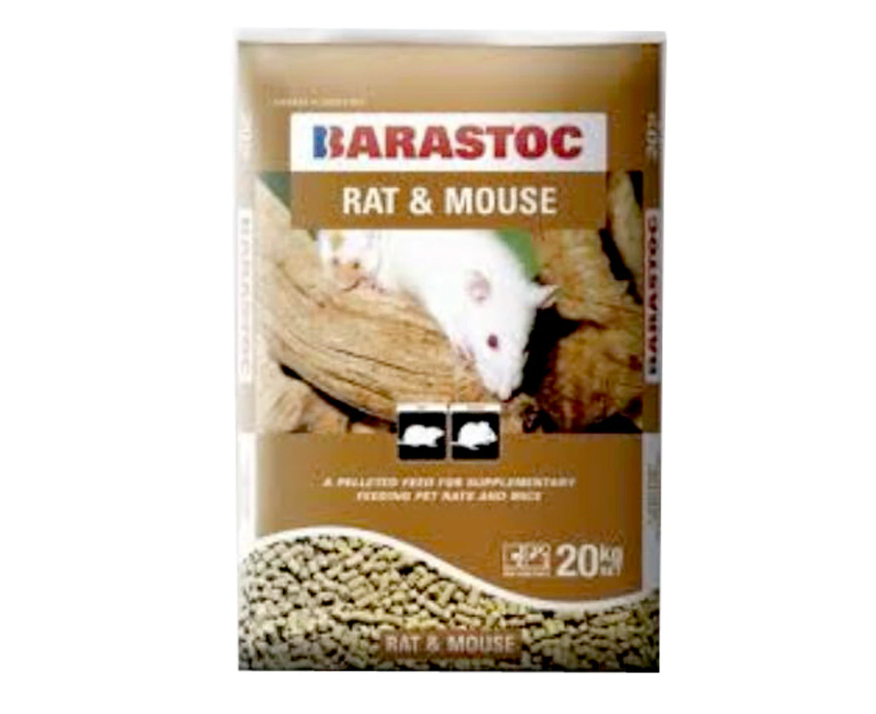 Barastoc Rat & Mouse Pellet Nutritious Feed Supplement 20kg