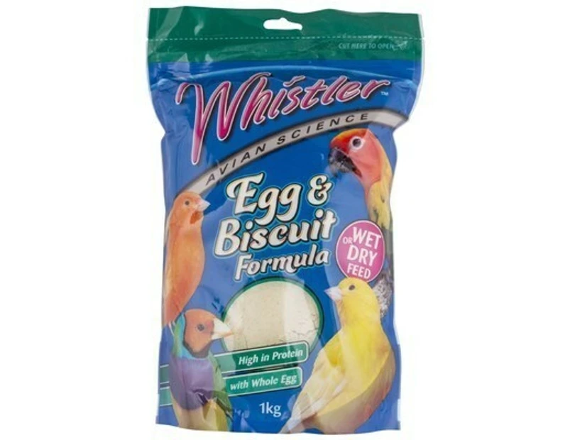 Lovitts Whistler Egg & Biscuit Bird Food Formula Vanilla 1kg
