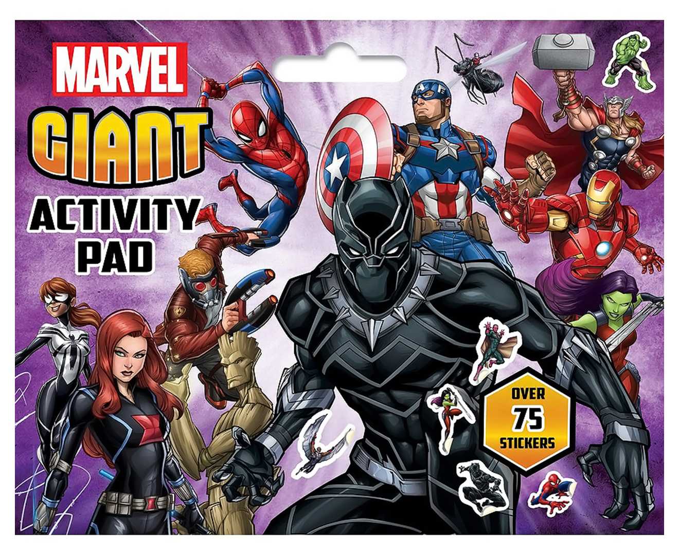 Marvel Giant Activity Pad Featuring Black Panther | Catch.co.nz