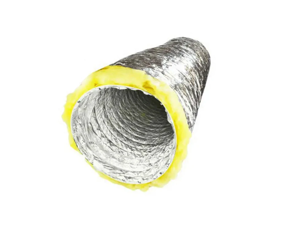 6inch 6 meter Acoustic Insulated Ducting Hydroponics Inline Ventilation Fan Duct