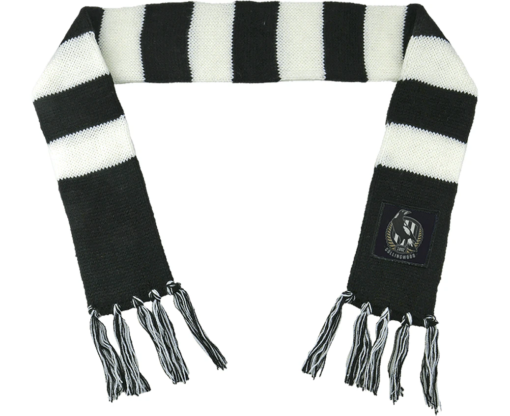 Collingwood Magpies Baby Bar Scarf