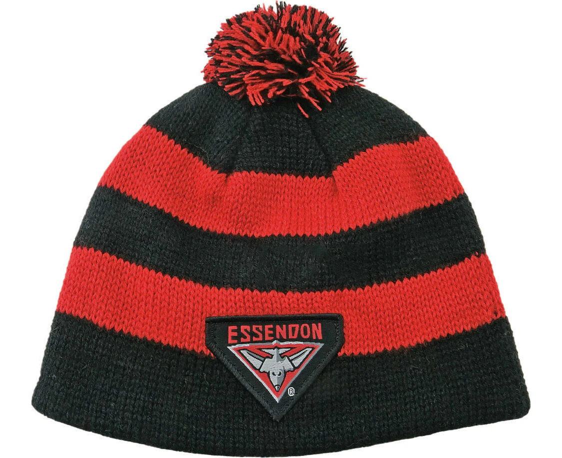 Essendon Bombers Baby Bar Beanie