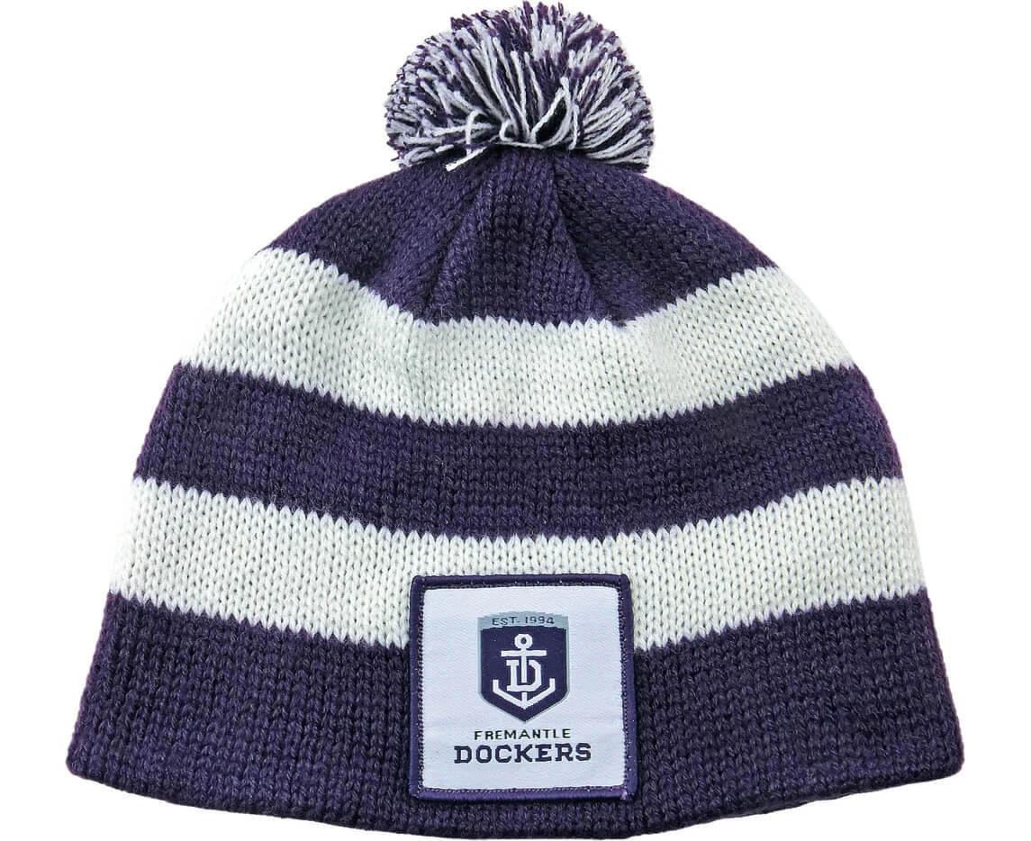 Fremantle Dockers Baby Bar Beanie