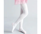 Kids Girls Candy Color Tights Pantyhose Ballet Dance Leggings Hosiery Stockings-Orange