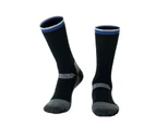 1 Pair Unisex Winter Thermal Thickened Sports Snowboarding Skiing Long Socks-Black