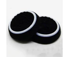Colorfulstore 4Pcs Controller Thumb Silicone Stick Grip Cap Cover for PS3 PS4 XBOX ONE-Black + Dark Blue