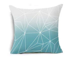 Letter Flower Geometric Pattern Throw Pillow Case Cushion Cover Home Sofa Decor-15 Flower