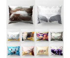 Animal Smart Elephant Throw Pillow Case Sofa Bed Cushion Cover Home Cafe Decor-14#