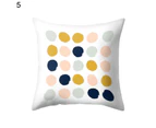 Nordic Geometric Marble Throw Pillow Case Sofa Bed Home Decor Cushion Cover-14#