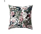 Fashion Flower Green Leaves Cushion Cover Pillow Case Car Home Bed Sofa Decor-13#
