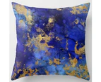 Coloured Drawing Marble Decorative Home Office Car Cushion Cover Pillow Cases-16#