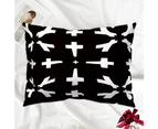Black White Geometric Design Throw Pillow Case Cushion Cover Home Sofa Car Decor-16#
