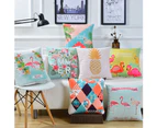 Nordic Tropical Flamingo Zipper Throw Pillow Case Cushion Cover Home Sofa Decor-5#