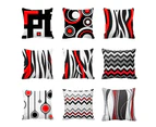 Creative Geometric Pattern Pillow Case Decorative Cushion Cover for Sofa Couch-3#
