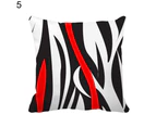 Creative Geometric Pattern Pillow Case Decorative Cushion Cover for Sofa Couch-7#