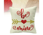 Pillow Cover Valentines Day Elegant Square Throw Pillows Decorative Cushion Cases for Home Decor