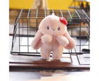Realistic  Octopus Stuffed Toy High Simulation Vivid Appearance Decorative Toy Simulation Realistic Octopus Stuffed Keychain for Children-Pink