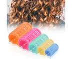 8Pcs Hair Curler Easy to Use DIY Plastic DIY Hair Curling Roller for Female