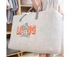Moving Bag Heavy Duty Multifunctional Dustproof Extra Large Non-woven Fabric Duvet Blanket Sorting Bag for Daily Use