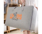 Moving Bag Heavy Duty Multifunctional Dustproof Extra Large Non-woven Fabric Duvet Blanket Sorting Bag for Daily Use