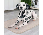 Centaurus Urine Mat Reusable Super Absorbent Washable Pet Dog Changing Pad Pet Accessories-Green S