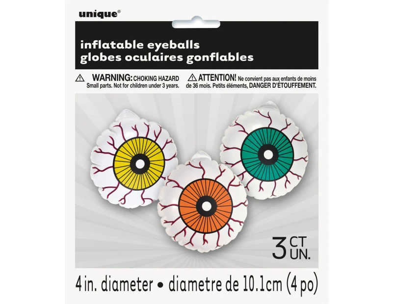 3 Inflatable Eye Balls