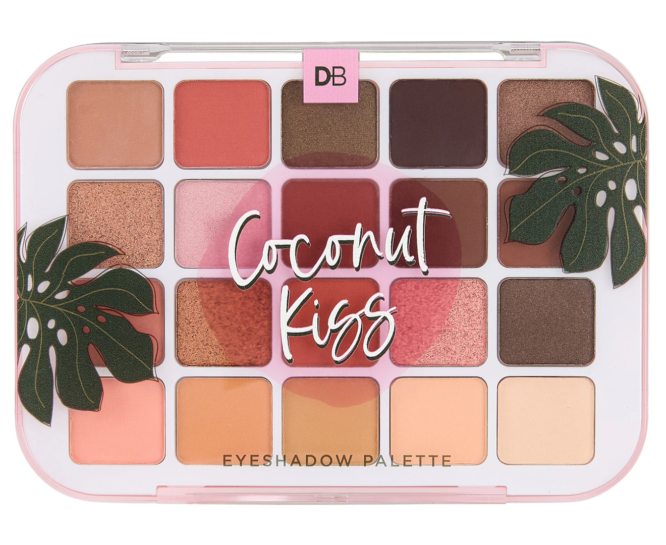 DB Cosmetics Coconut Kiss Eyeshadow Palette 25g