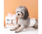 Centaurus 12Pcs Puppy Diaper Leak-proof Design Thin and Breathable Menstruation Shorts Disposable Pet Diaper Pants for Male Dogs- XL