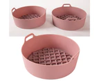 Silicone BBQ Pan High Temperature Resistance Multi-functional Double Sided Microwave Liner for Home