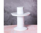 Cake Stand Food Grade High Durability Plastic Wedding Cake Stand Dessert Pastry Display Accessory Birthday Gift-10Inch