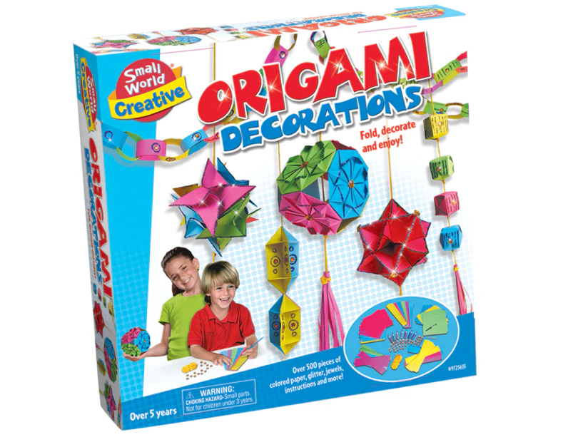 Origami Party Decorations -Craft kit art of folding paper