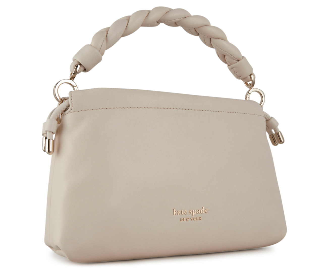 Kate Spade New York Meringue Small Nappa Leather Crossbody - Parchment