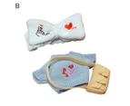 Doll Cloth Comfortable DIY Multiple Styles Duck Cartoon Stuffed Accessories Suit for Kids-2#