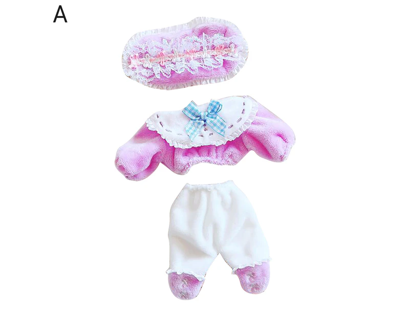 Doll Pants Portable Delicate Fabric Doll Blindfold Outfits Accessories for Fun-1#