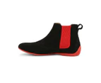Sparco Misano Red Shoes Ankle Boots In Suede - Black