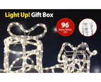 Festiva Christmas Motif Lights Led Rope 3 Gift Boxes Decor Au