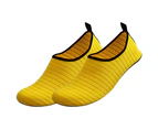 Unisex Quick-Drying Outdoor Sport Diving Swimming Yoga Beach Barefoot Shoes-Yellow